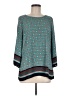 Adrianna Papell 100% Polyester Teal 3/4 Sleeve Blouse Size M - photo 1