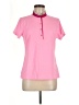 EP Pro 100% Polyester Pink Short Sleeve Polo Size M - photo 1