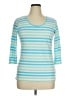 L.L.Bean 100% Cotton Blue 3/4 Sleeve T-Shirt Size XL - photo 1