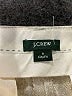 J.Crew 100% Linen Chevron-herringbone Gray Linen Pants Size 0 - photo 7