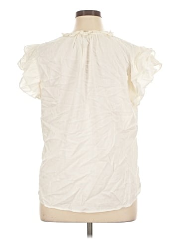Anne Klein Short Sleeve Blouse (view 2)