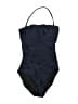 J.Crew Solid Blue One Piece Swimsuit Size 0 - photo 1