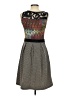 Weston Graphic Gray Cocktail Dress Size S - photo 2