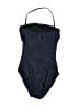 J.Crew Solid Blue One Piece Swimsuit Size 0 - photo 2