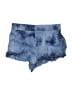 ShoSho Tie-dye Blue Denim Shorts Size L - photo 2