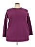 Woman Within Purple Sweatshirt Size 22 (1X) - photo 1