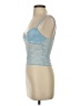Edikted Blue Sleeveless Top Size XS - photo 5