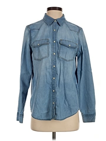 Lands' End Long Sleeve Button-Down Shirt (view 1)