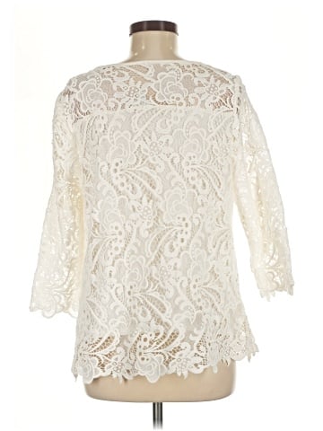 J.Jill 3/4 Sleeve Blouse (view 2)
