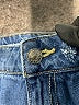 Zara Basic Hearts Blue Jeans Size 2 - photo 7
