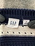 Gap Stripes Blue Pullover Sweater Size M - photo 7