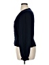 Topshop 100% Polyester Blue Long Sleeve Blouse Size 14 - photo 5