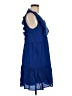 Como Blu Blue Cocktail Dress Size M - photo 4