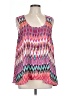 Style&Co 100% Polyester Pink Sleeveless Blouse Size L - photo 1