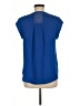 Daniel Rainn 100% Polyester Blue Short Sleeve Blouse Size M - photo 2