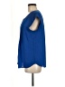 Daniel Rainn 100% Polyester Blue Short Sleeve Blouse Size M - photo 5