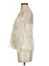 BCBGMAXAZRIA 100% Silk Ivory Sleeveless Silk Top Size XS - photo 5