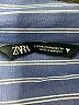 Zara Stripes Blue Long Sleeve Button-Down Shirt Size XXL - photo 7