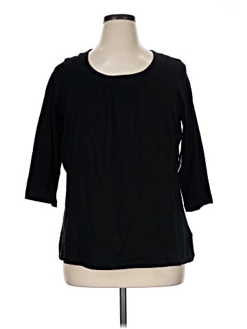 Coldwater Creek 3/4 Sleeve Top (view 1)