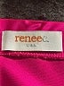 Renee C. Solid Pink Formal Skirt Size S - photo 4