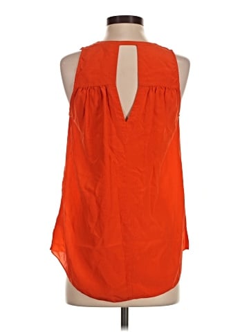 Rebecca Taylor Sleeveless Silk Top (view 2)