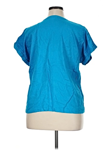 Calligraphie Short Sleeve Blouse (view 2)
