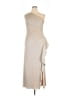 Xscape Metallic Gold Cocktail Dress Size 16 - photo 1