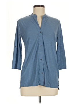 James Perse 3/4 Sleeve Button-Down Shirt (view 1)