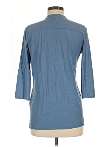 James Perse 3/4 Sleeve Button-Down Shirt (view 2)