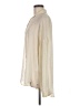Millau 100% Polyester Stars Ivory Long Sleeve Blouse Size M - photo 5