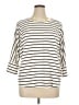 Bobeau Ivory 3/4 Sleeve Top Size 1X - photo 1