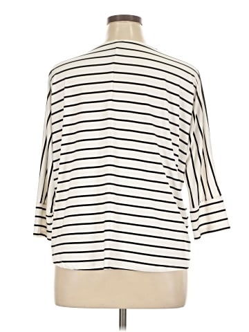 Bobeau 3/4 Sleeve Top (view 2)