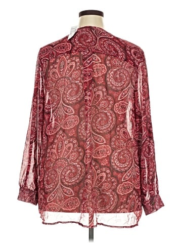 DressBarn Long Sleeve Blouse (view 2)