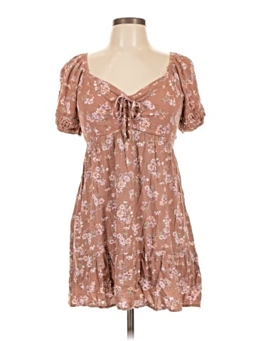 Pink Rose Casual Dress (view 1)