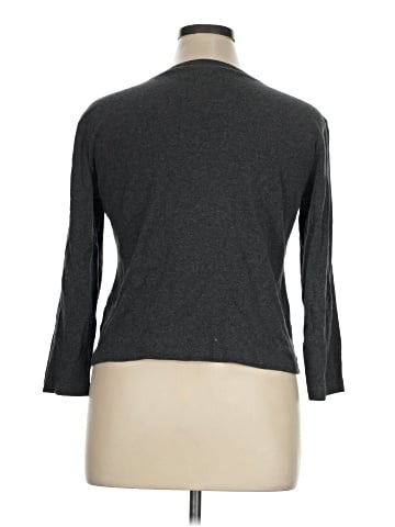 Karen Scott 3/4 Sleeve Top (view 2)