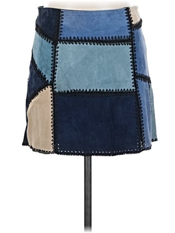 Zara Denim Skirt (view 1)