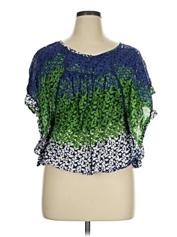 Steve Madden Short Sleeve Blouse (view 1)