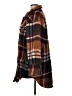American Eagle Outfitters 100% Polyester Plaid Brown Coat Size M - photo 5