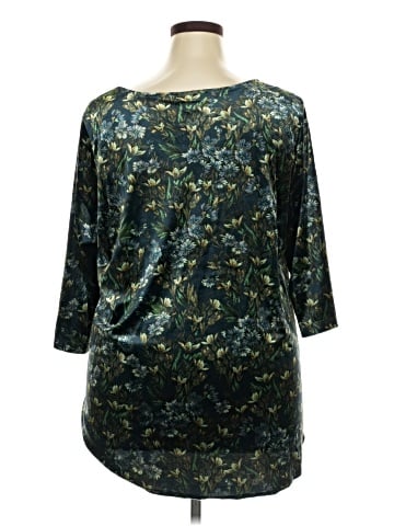 Karen Kane 3/4 Sleeve Blouse (view 2)