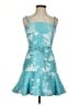 Alexis Tropical Teal Cocktail Dress Size XS - photo 1