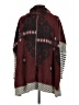 John Mark Burgundy Poncho Size S - photo 2