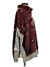 John Mark Burgundy Poncho Size S - photo 4