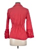 BCBGMAXAZRIA Red 3/4 Sleeve Button-Down Shirt Size M - photo 2