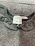 Zara Solid Gray Pullover Sweater Size 5 - 6 - photo 3