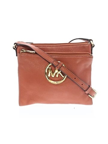 MICHAEL Michael Kors Leather Crossbody Bag (view 1)