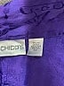 Chico's Purple 3/4 Sleeve Button-Down Shirt Size Med (1) - photo 7