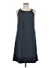 Forever Solid Gray Casual Dress Size M - photo 1