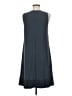 Forever Solid Gray Casual Dress Size M - photo 2