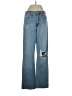 Just Black Hearts Blue Jeans Size 26 waist - photo 1