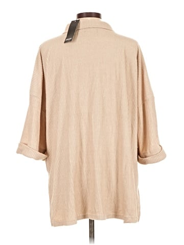 Nasty Gal Inc. 3/4 Sleeve Button-Down Shirt (view 2)